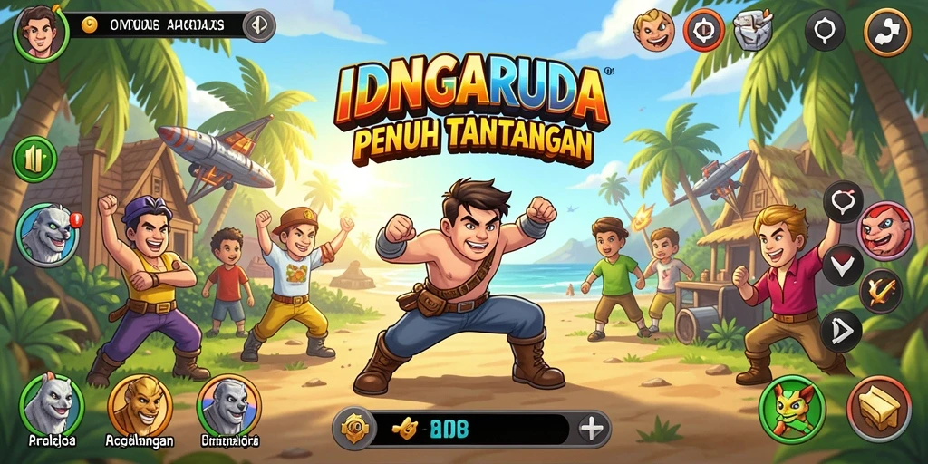 Screenshot gameplay IDNGARUDA menampilkan aksi seru dan grafis yang memukau.