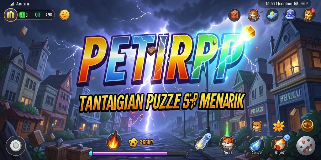 Gameplay seru dan menantang dalam PETIRRP.