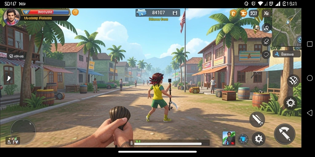 Tampilan menarik dari gameplay Casual SD107 yang menghibur.