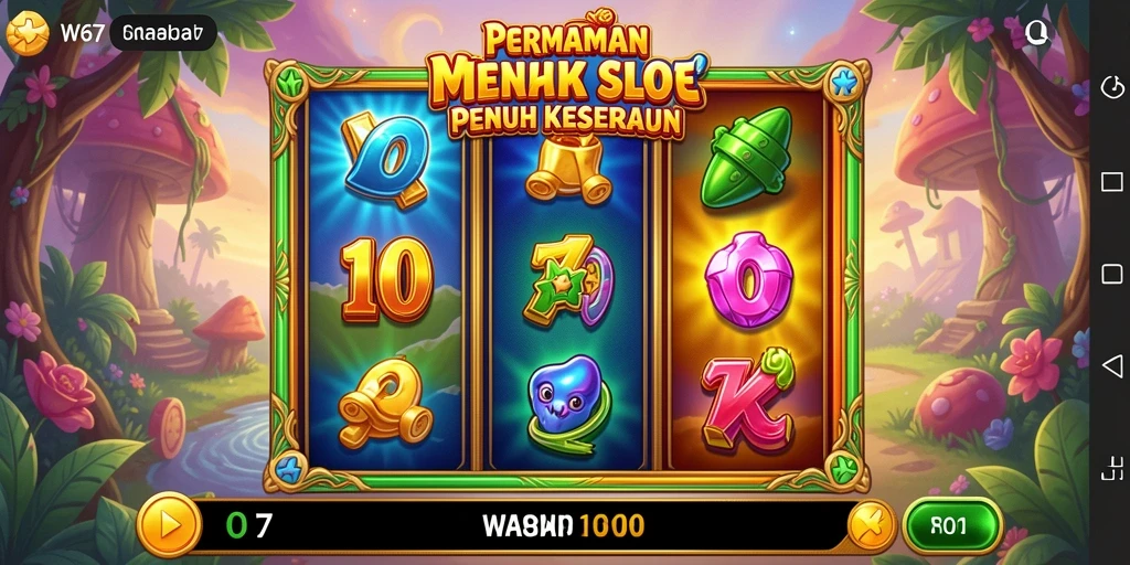 Gameplay Slot W67 yang memukau dan penuh keseruan.